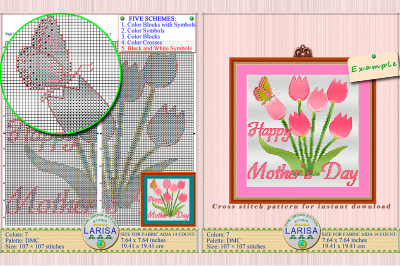 happy-mothers-day-cross-stitch-pattern-tulips