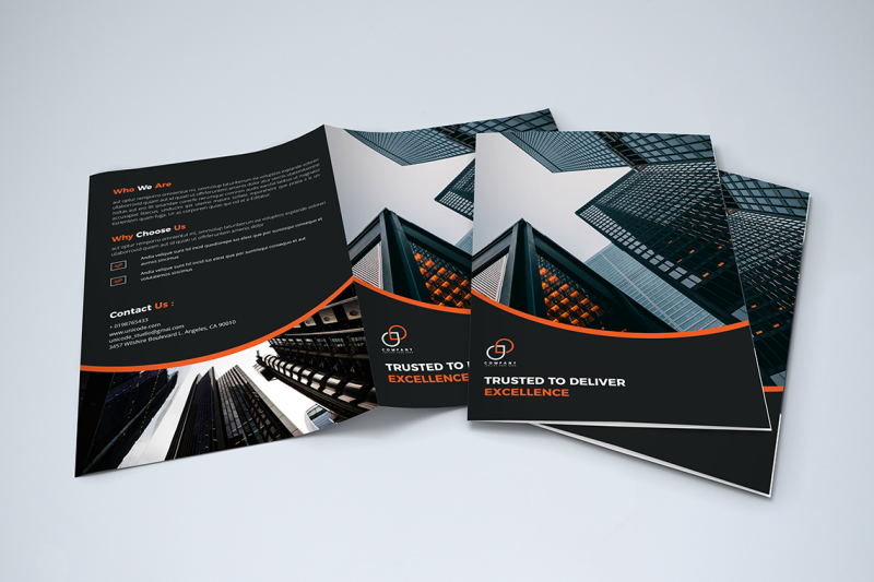 bifold-business-brochure-template