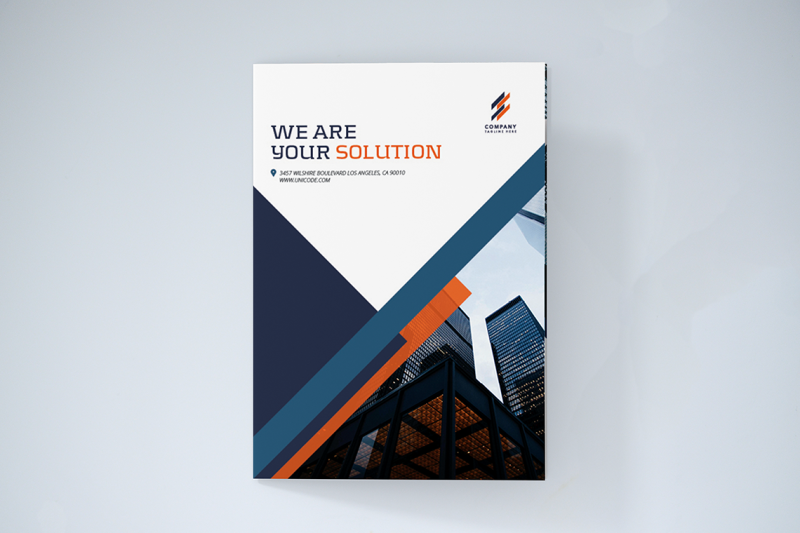 bifold-business-brochure-template