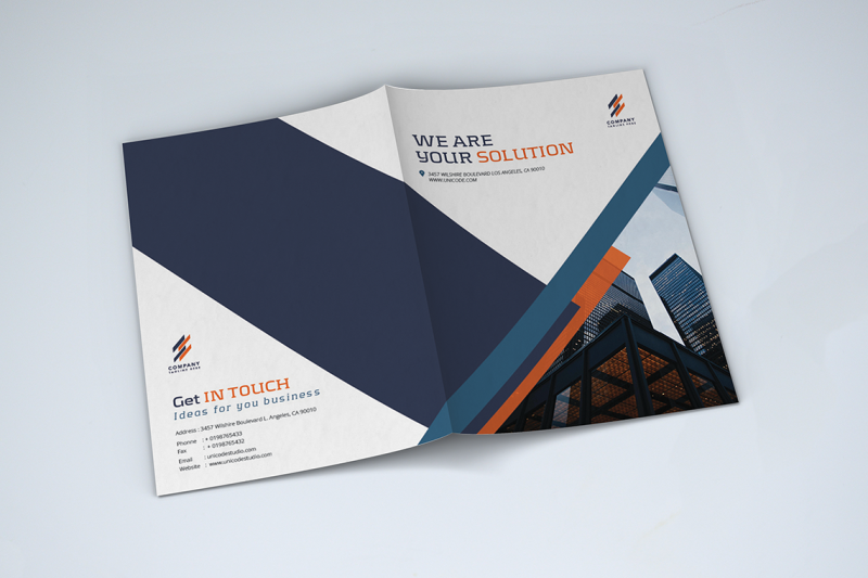 bifold-business-brochure-template