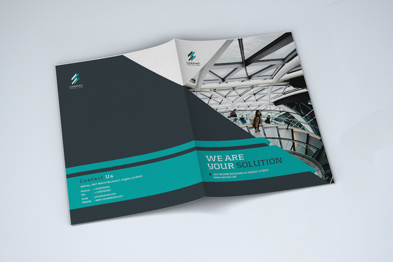 bifold-business-brochure-template