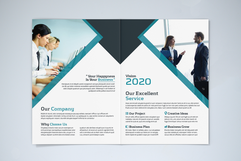 bifold-business-brochure-template