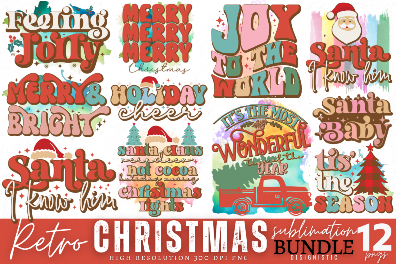 retro-christmas-sublimation-bundle