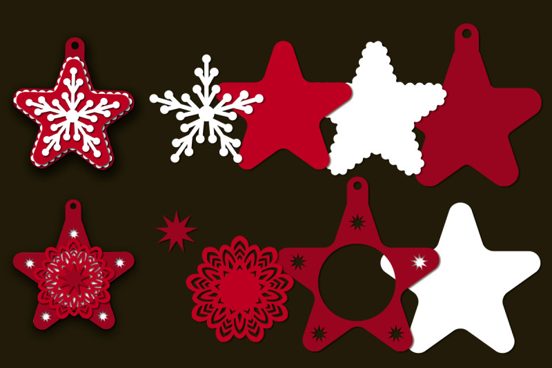 layered-christmas-ornaments-star-cut-files