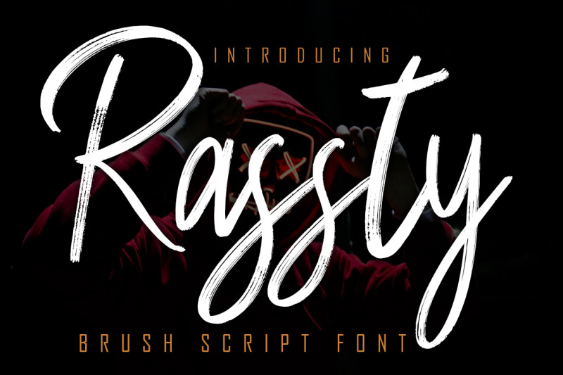 rassty-brush-script-font