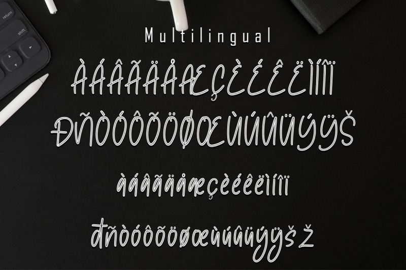 adelicius-double-line-font