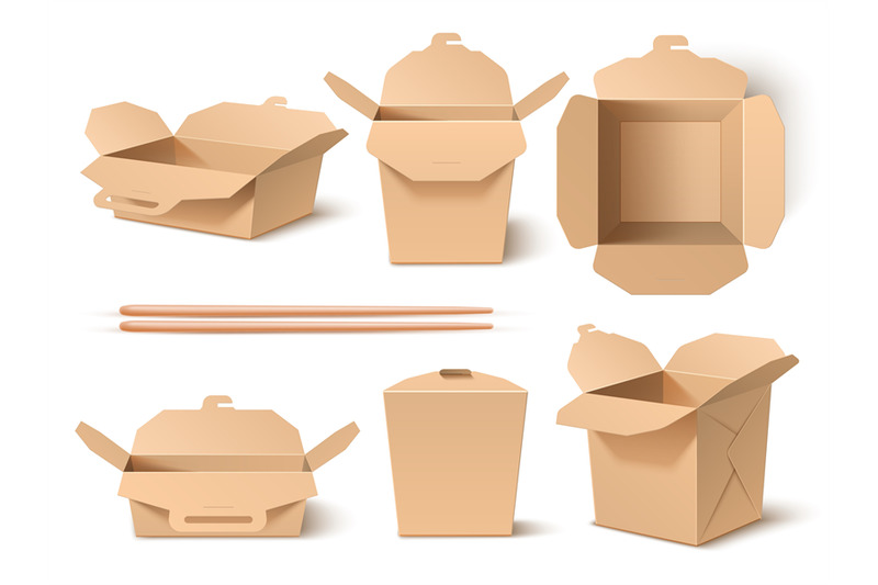 brown-wok-box-and-chopsticks-realistic-takeaway-noodles-and-rice-cont