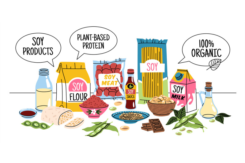 cartoon-soy-products-composition-alternative-vegan-plant-proteins-be