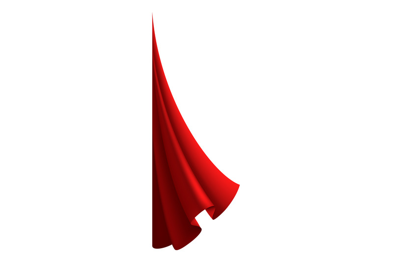 flying-cloth-waving-red-drapery-realistic-wind-blowing-textile