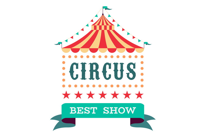 circus-emblem-vintage-carnival-tag-retro-show-logo