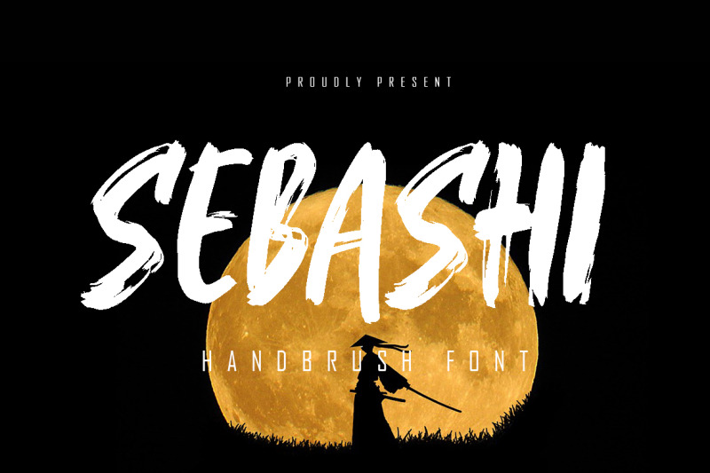 sebashi-handbrush-font