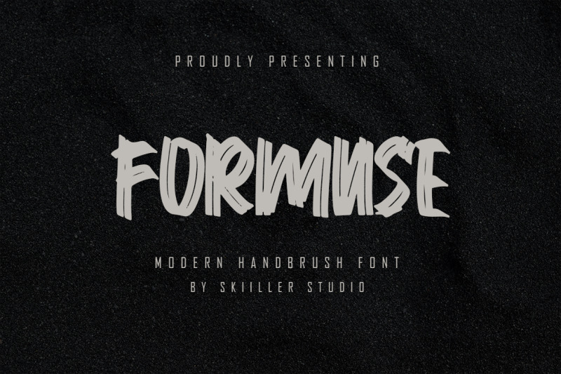 formuse-modern-handbrush-font