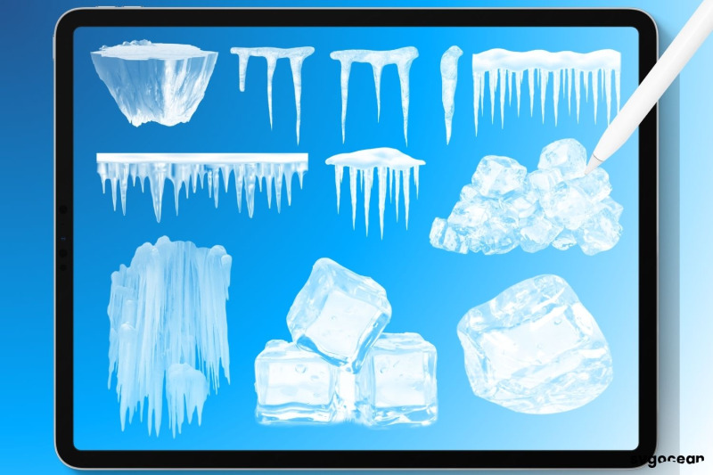 snow-and-ice-procreate-brushes