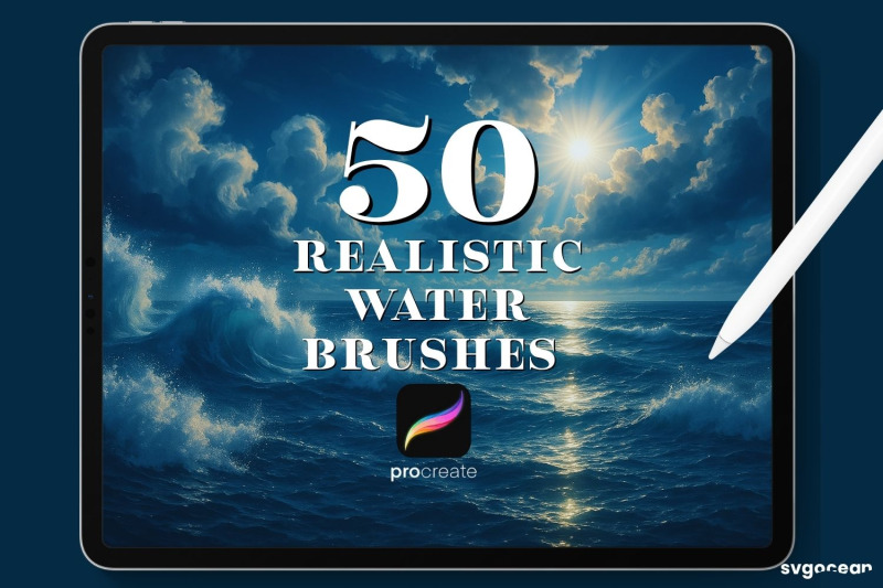 water-procreate-brushes