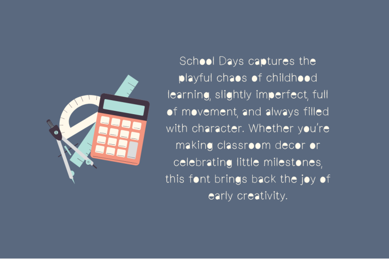 school-days-font