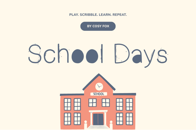 school-days-font
