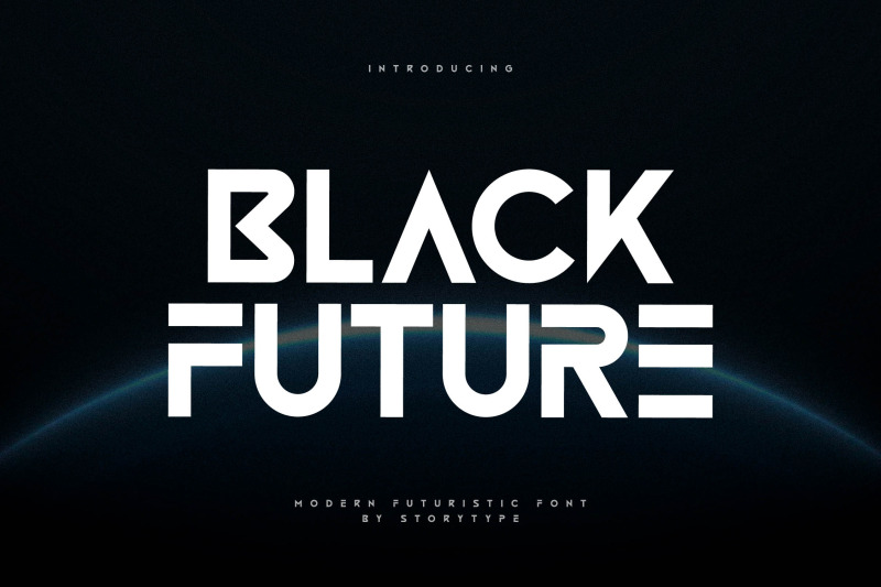 black-future-typeface