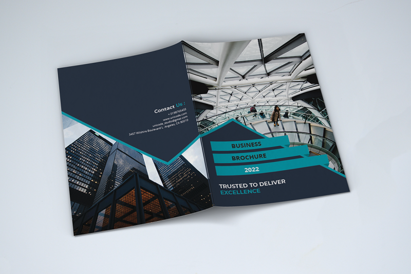 bifold-business-brochure-template