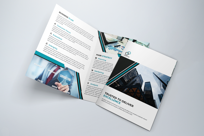 bifold-business-brochure-template