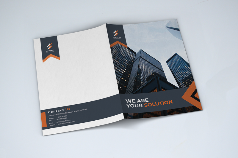 bifold-business-brochure-template