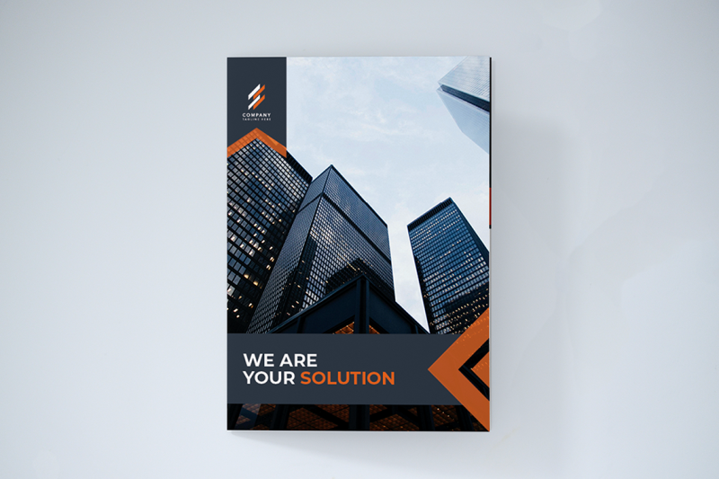 bifold-business-brochure-template