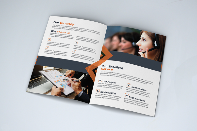 bifold-business-brochure-template