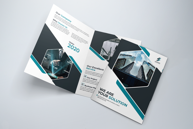 bifold-business-brochure-template