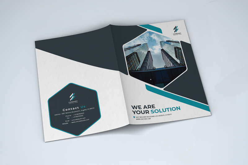 bifold-business-brochure-template