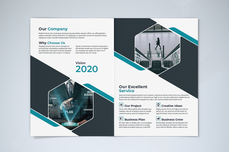 bifold-business-brochure-template