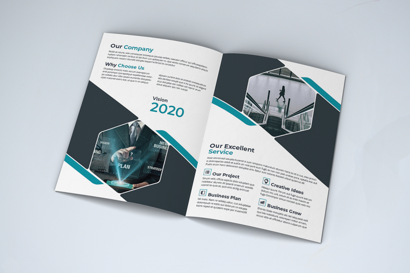 bifold-business-brochure-template