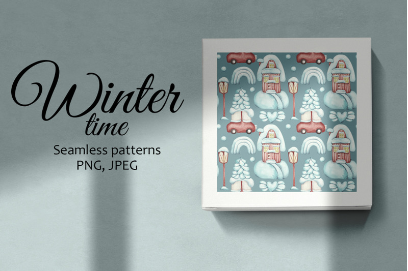 watercolor-patterns-quot-winter-time-quot