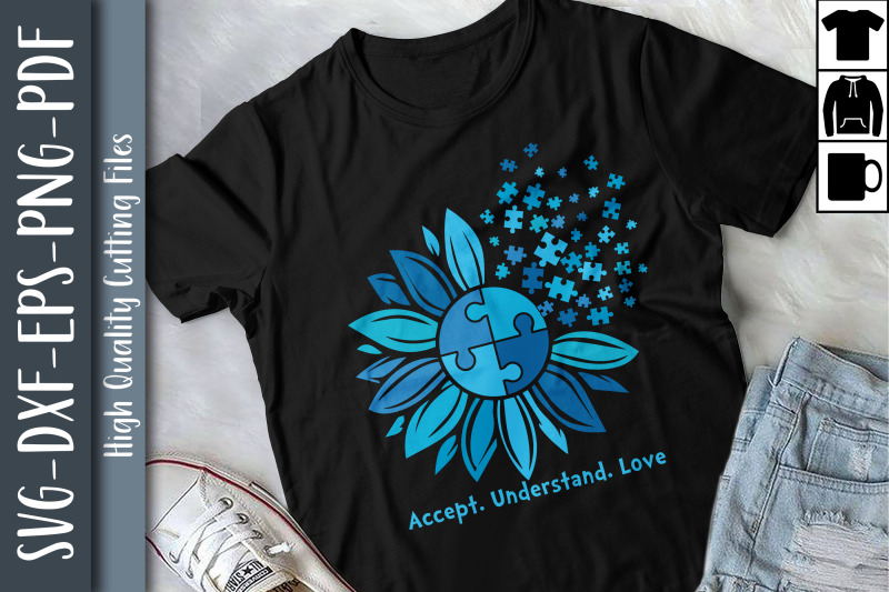 accept-understand-love-sunflower-autism