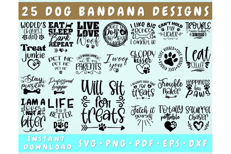 dog-bandana-svg-bundle-25-designs-funny-dog-bandana-svg-cut-files