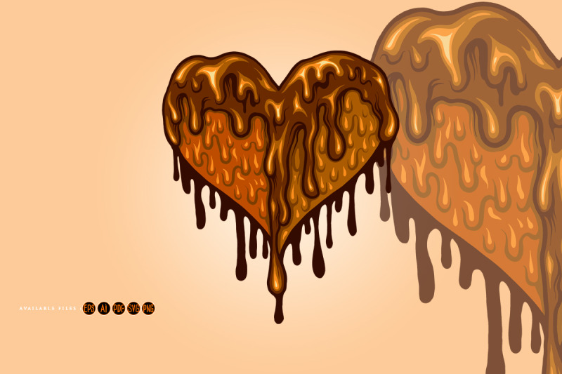 heart-love-dripping-chocolate-svg