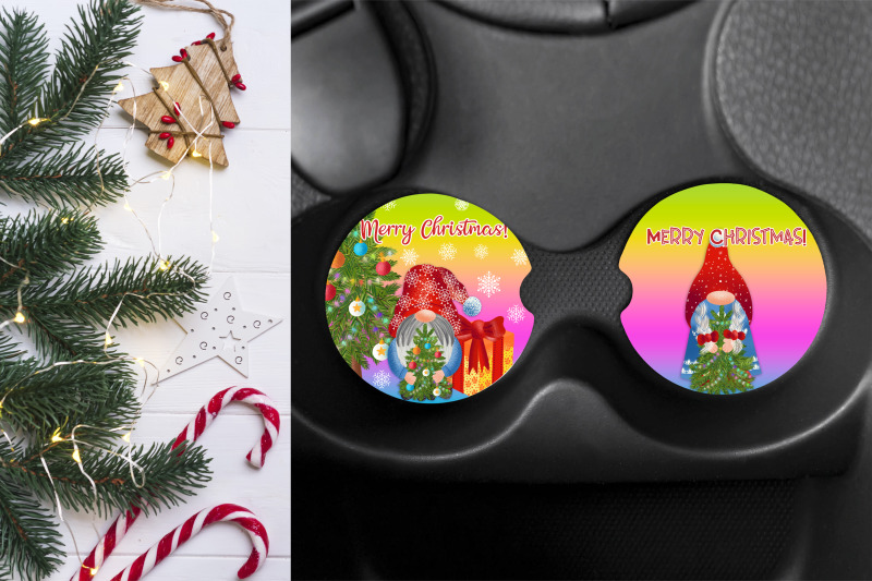 car-coaster-sublimation-design-christmas-keychain-design