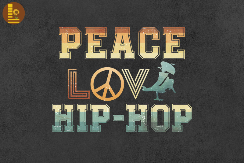 peace-love-hip-hop-dancing-vintage