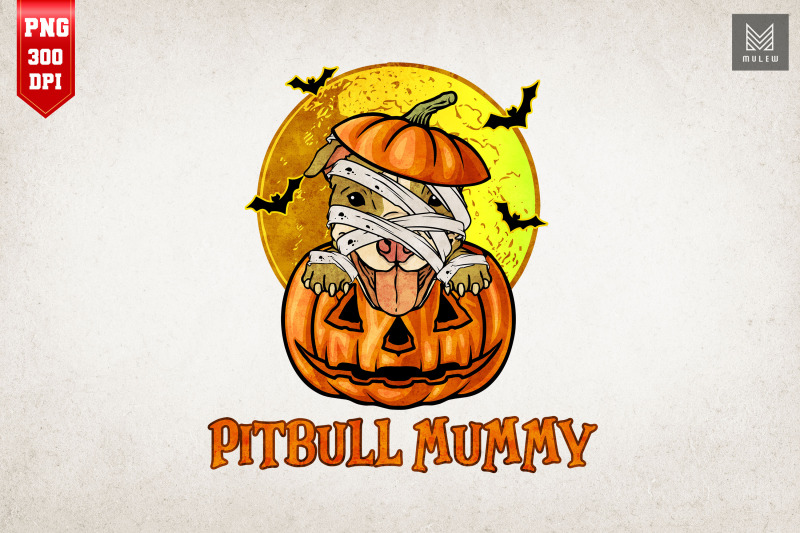 pitbull-mummy-in-pumpkin-halloween