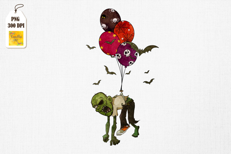 zombie-amp-balloon-funny-halloween