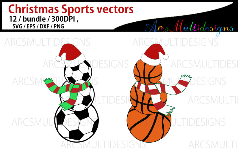 christmas-sports-vector-bundle