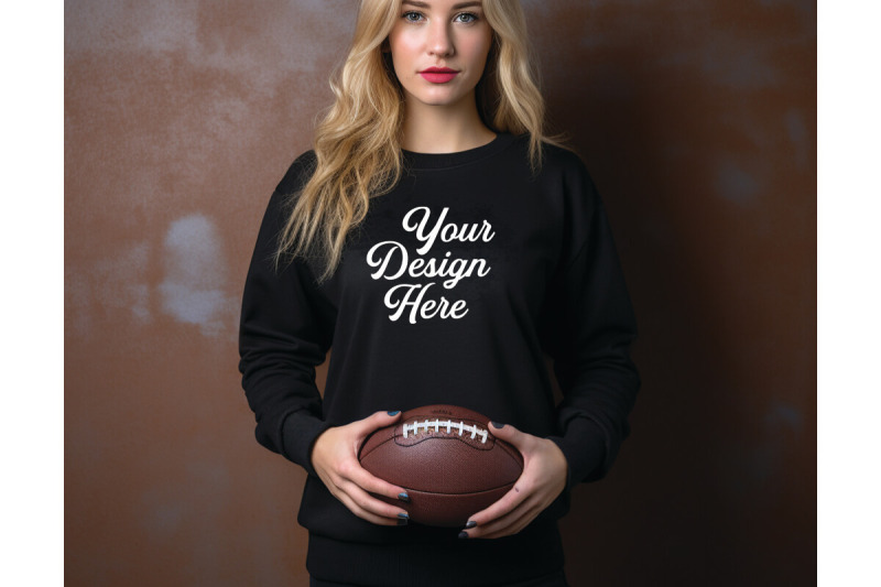 football-black-woman-mockups-sports-mockups-digital-download