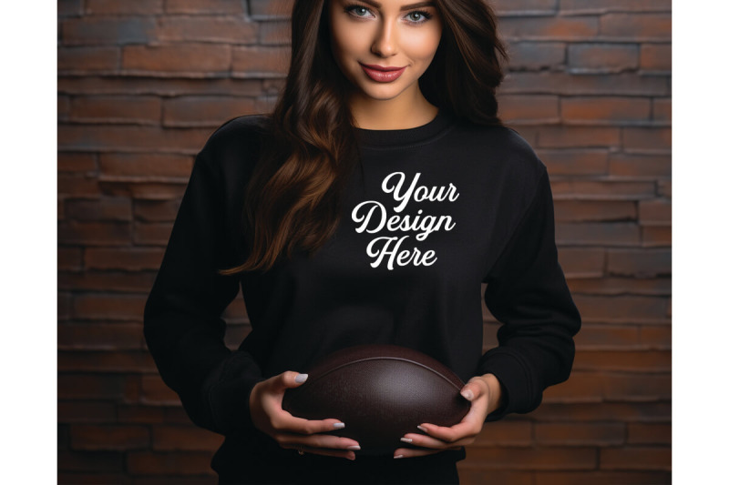 football-black-woman-mockups-sports-mockups-digital-download