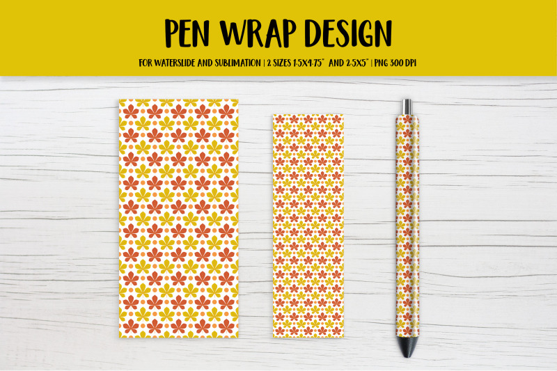 fall-leaves-pen-wrap-sublimation-design-epoxy-pen-wrap