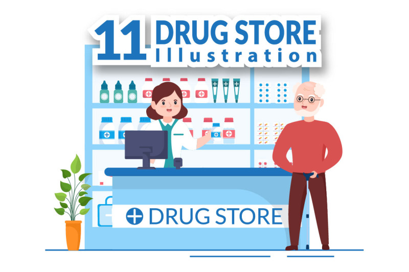 11-drug-store-illustration