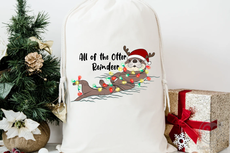 otter-christmas-sublimation