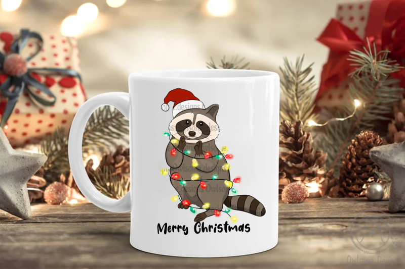 racoon-christmas-sublimation