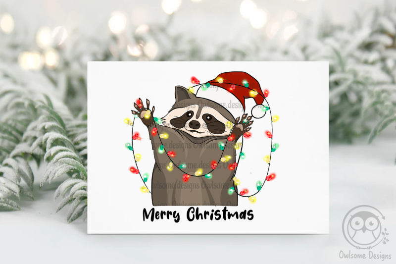 racoon-merry-christmas-sublimation