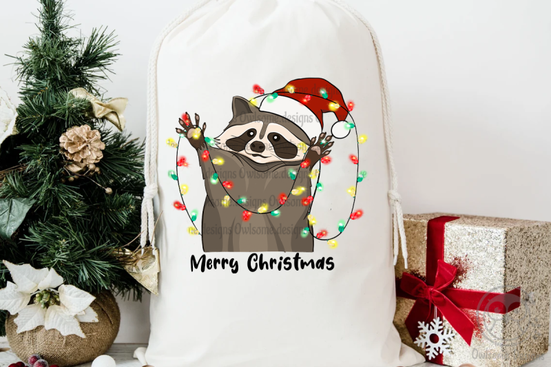 racoon-merry-christmas-sublimation