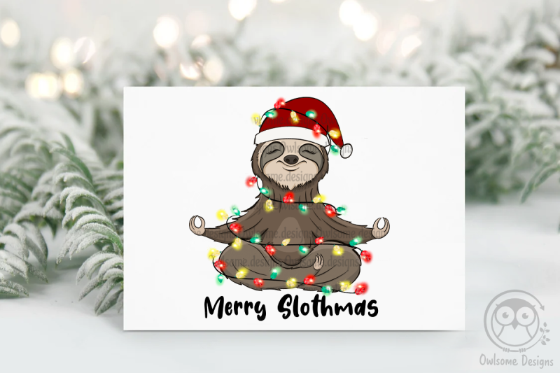 sloth-christmas-sublimation