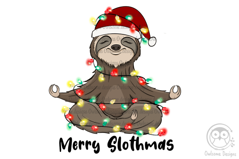 sloth-christmas-sublimation