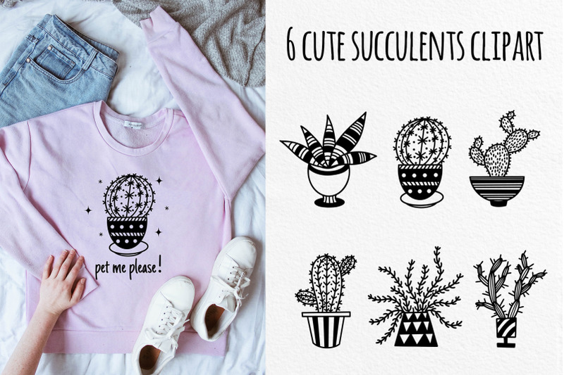 cute-doodle-cactus-clipart-succulent-plant